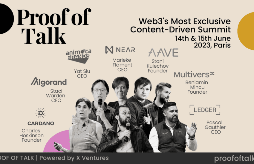 Proof-of-Talk: Web3’s Biggest Leadership Summit at Louvre Palace in June