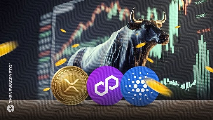 XRP, MATIC, and Cardano Lead the Bullish Rebound