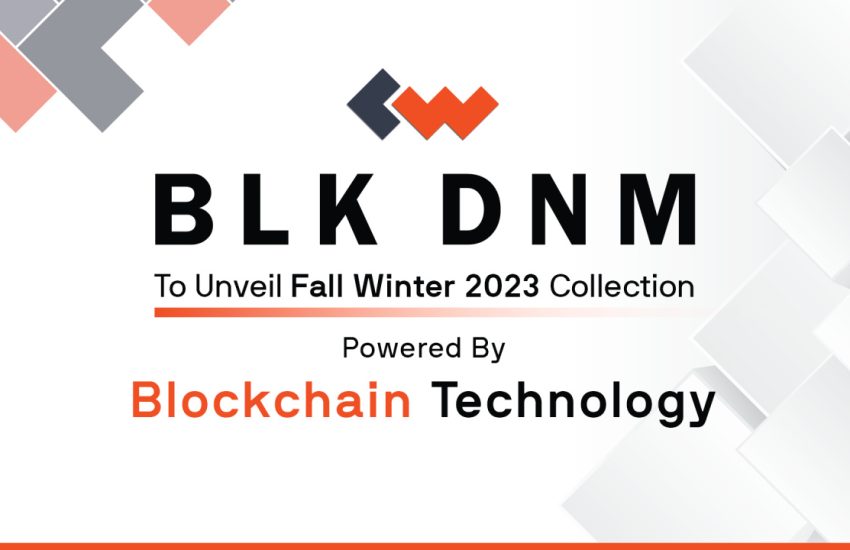 Blk DNM introduce inteligencia en la ropa con blockchain, en el primer uso de la 