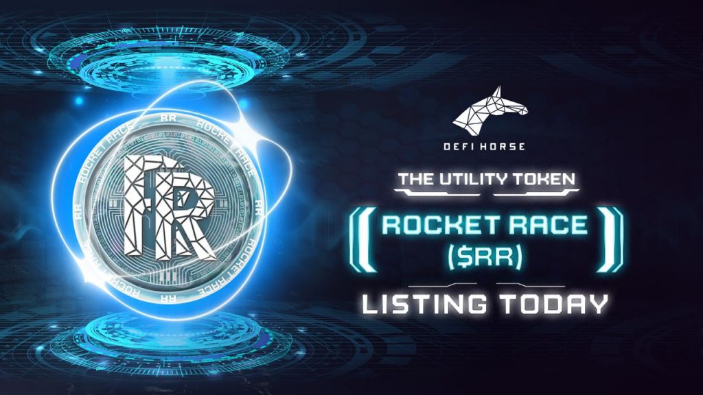 Anuncio de DeFiHorse: Listado oficial de Rocket Race ($RR)