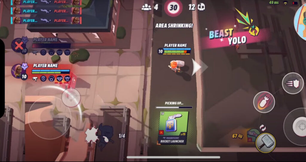 Captura de pantalla de Blast Royale