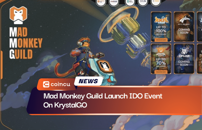 Mad Monkey Guild lanza evento IDO en KrystalGO