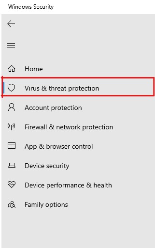 Select-Virus-Threat-Protection