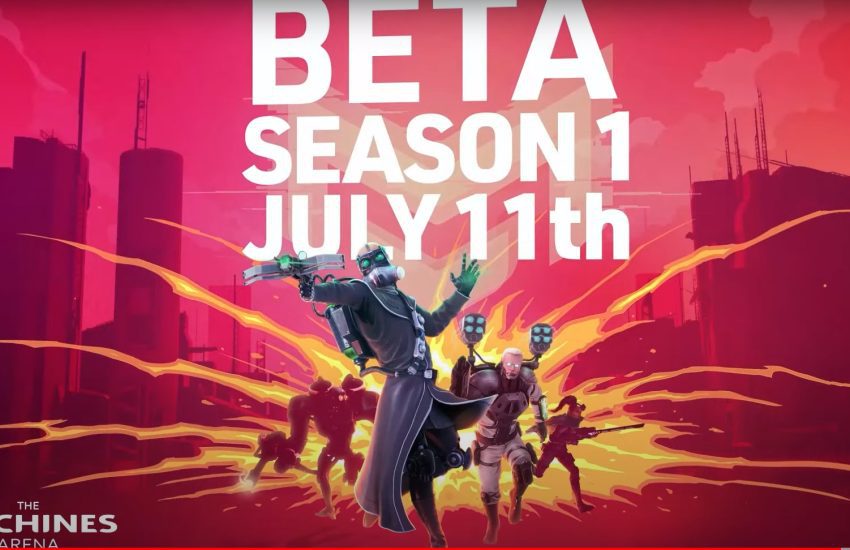 The Machines Arena beta season one banner