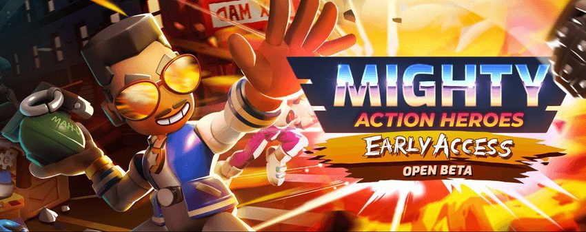 Mighty Action Heroes banner