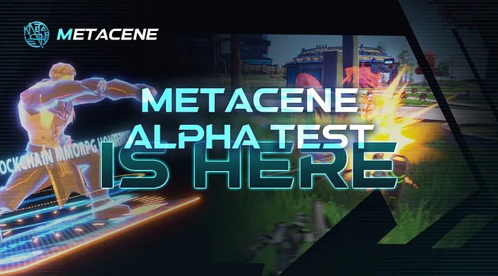 Metacene alpha test banner