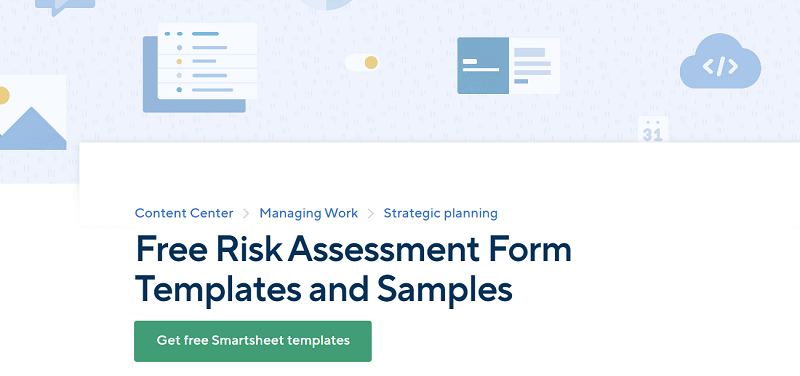 Free risk assessment form templates and samples.