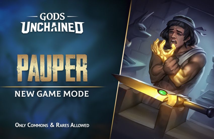 Gods Unchained Pauper Mode banner