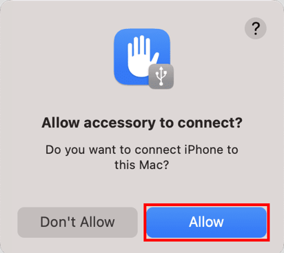 Allow-accessory