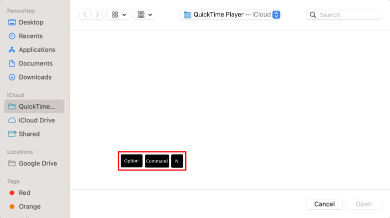 QuickTime Player UI