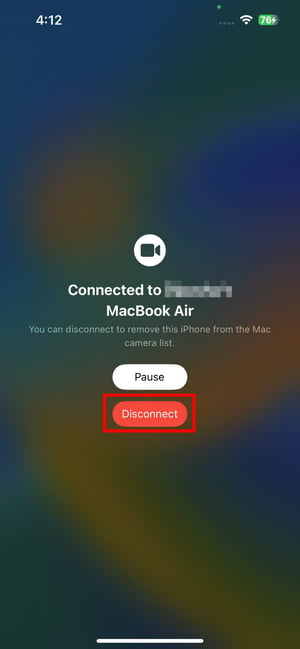 Disconnect-iPhone-webcam