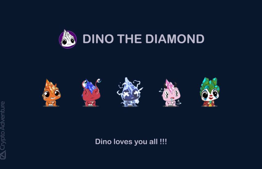 Dino the Diamond NFT: una impresionante colección de NFT que promueve el amor, la amistad y beneficios únicos para los propietarios