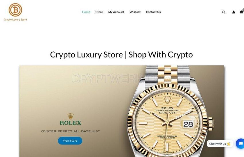 Compre con criptomonedas en Crypto Luxury Store