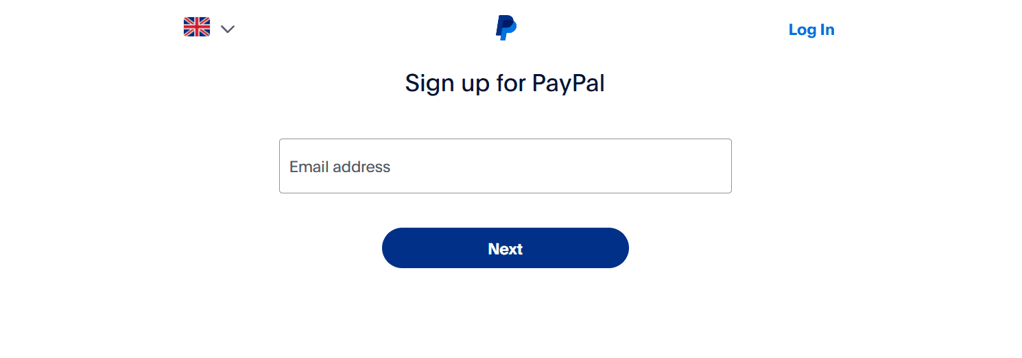 paypal account creation