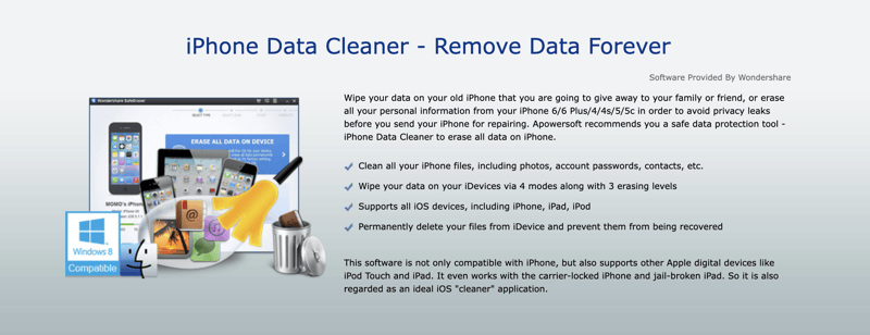 Limpiador-de-datos-de-iPhone-de-apowersoft-