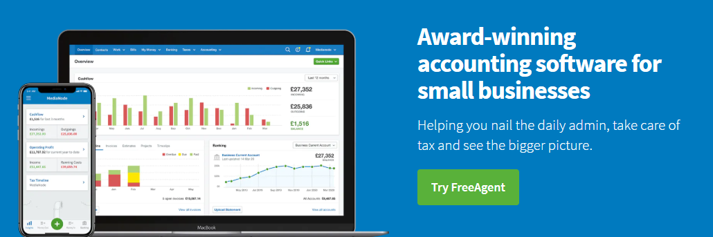 Freeagent accounting software