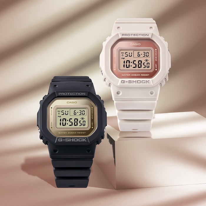 Dos relojes Casio G-Shock lanzados recientemente.