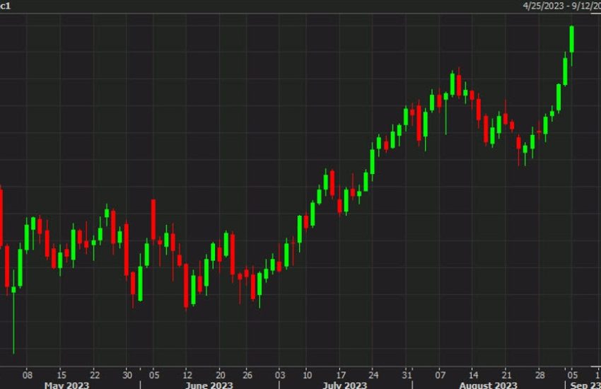 El petróleo ha vuelto a subir.  El Brent supera los 91 dólares