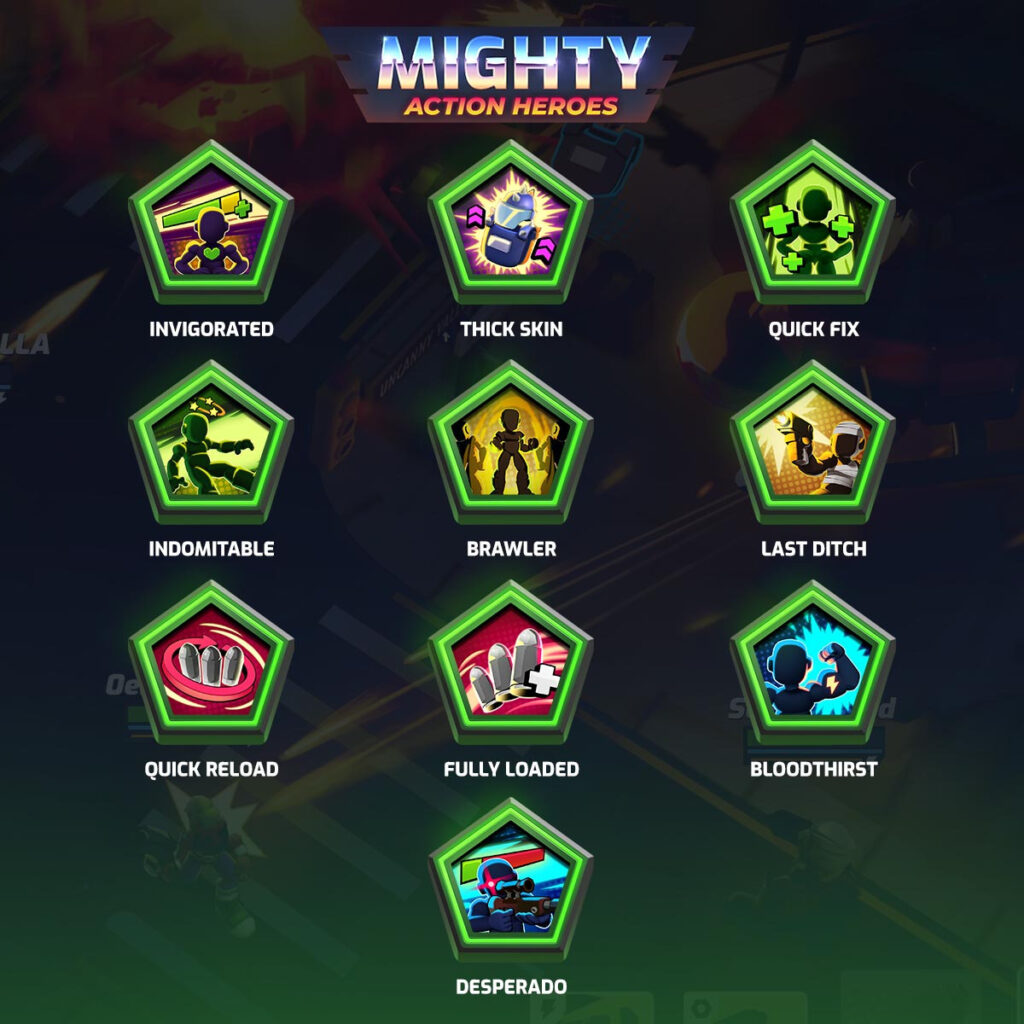Ventajas de Mighty Action Heroes