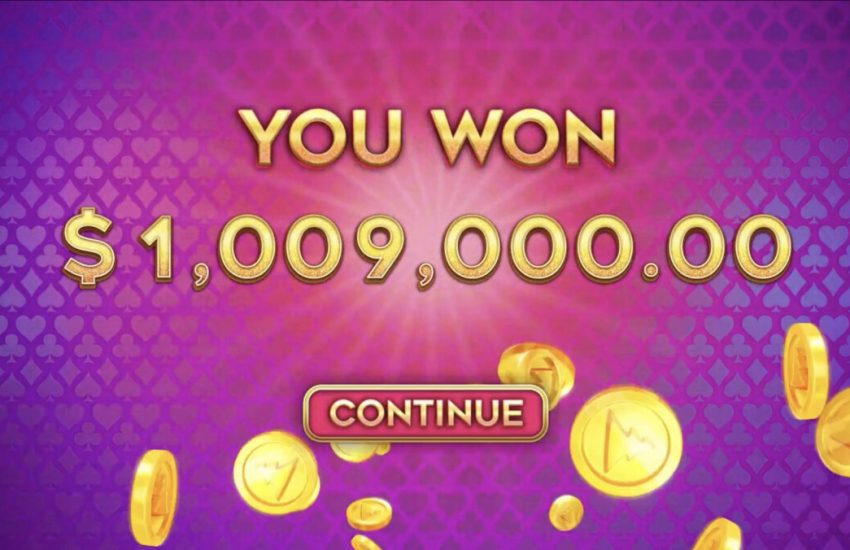 mega dice $1m fortune win - you won $1,009,000