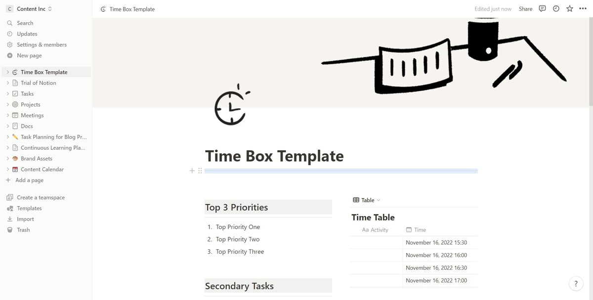 Time-Box-Template-for-Notion