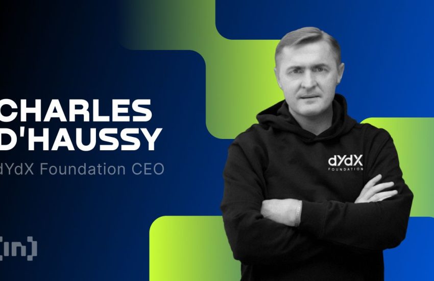 TradFi in the Front, DeFi in the Back: dYdX Foundation CEO Charles d’Haussy on the Future of Decentralized Economy