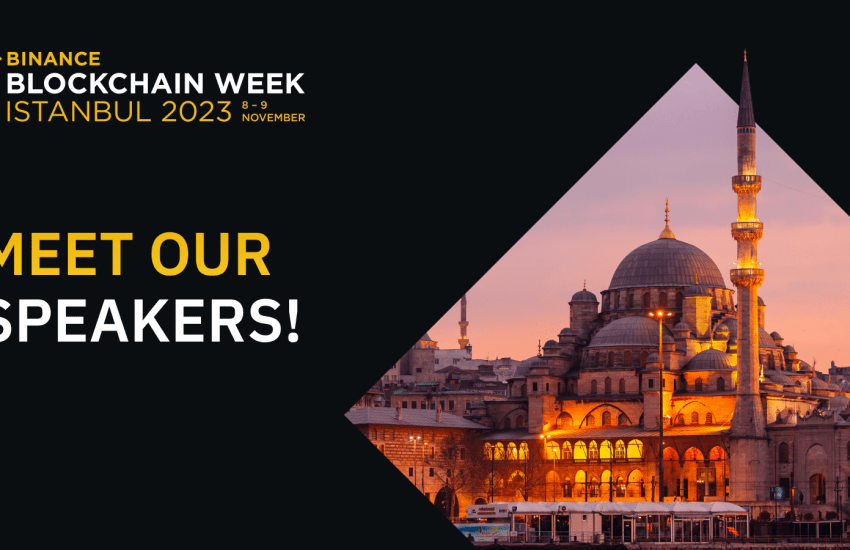 Binance Blockchain Week Announces Impressive Speaker Lineup for November Conference in Istanbul