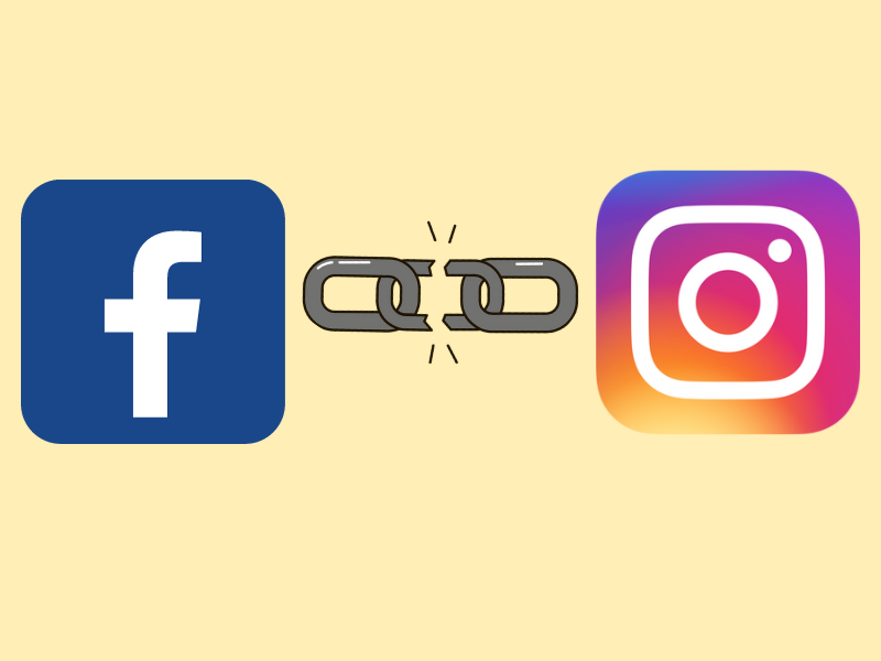 Desvincular Facebook e Instagram