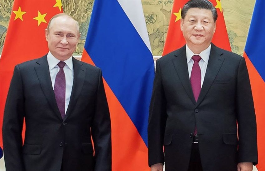 Ministro de Asuntos Exteriores chino Wang Yi se reúne con Ministro de Asuntos Exteriores ruso Serguéi Lavrov
