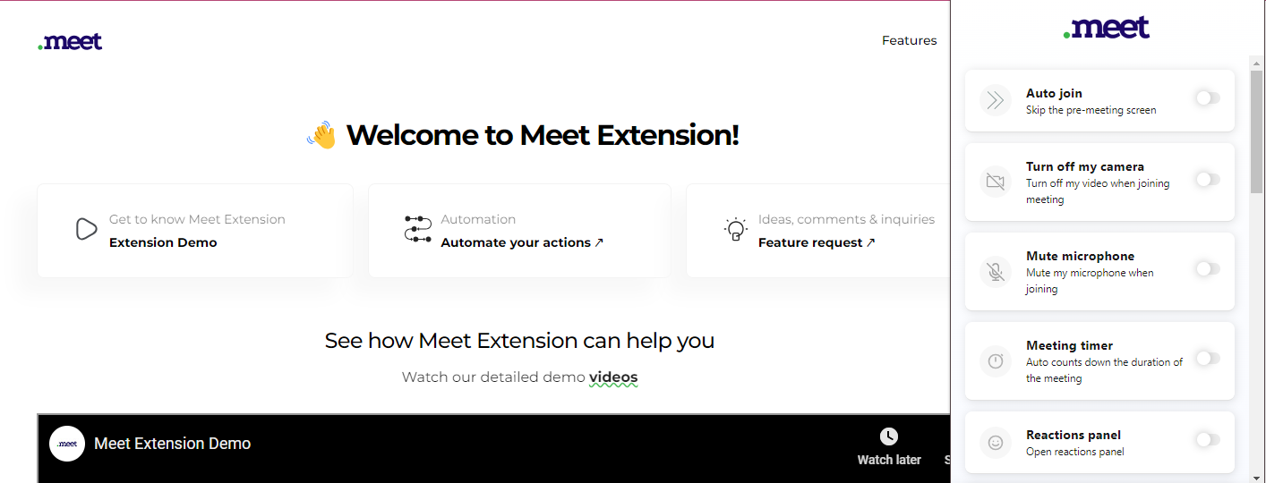 Meet-Extension
