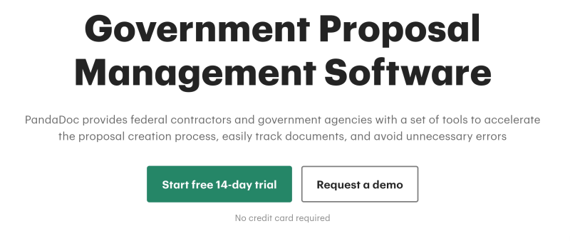 government-Proposal-Software