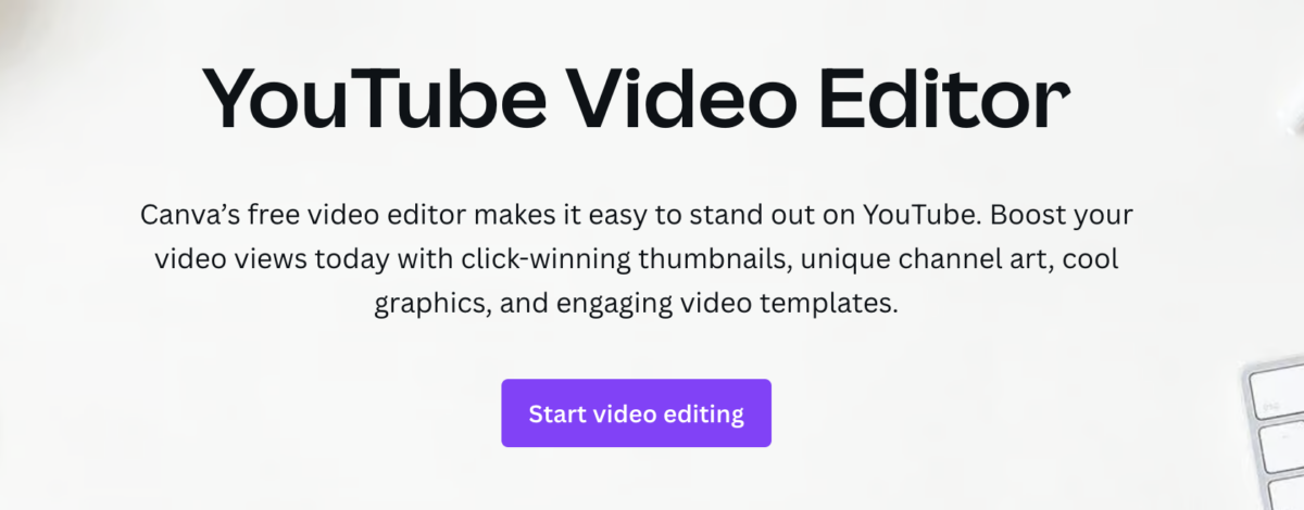 Canva-YouTube-video-editor