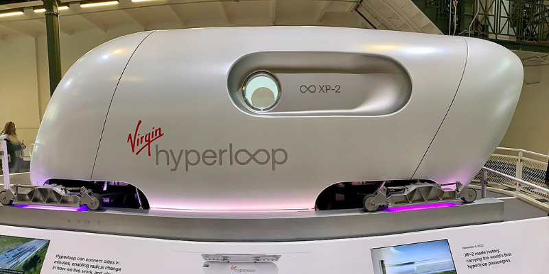 Cápsula Hyperloop One XP-2