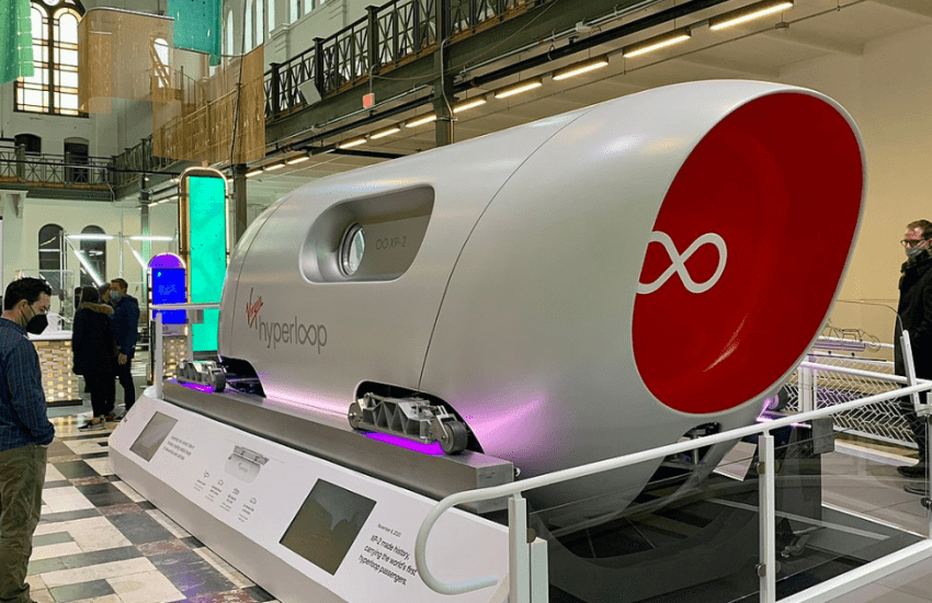 Hyperloop One pod