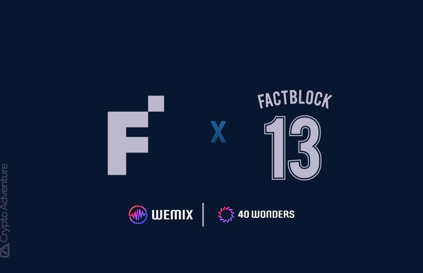 FACTBLOCK se une a los socios del Consejo de Nodos de WEMIX3.0 Mainnet como WONDER 13