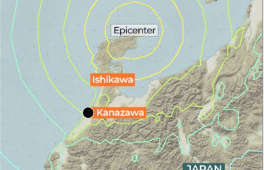 Un terremoto de magnitud 7,6 sacude Japón