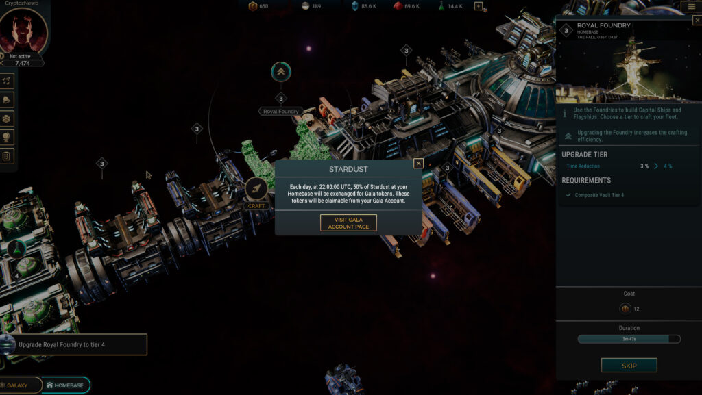 Captura de pantalla de Ecos del Imperio