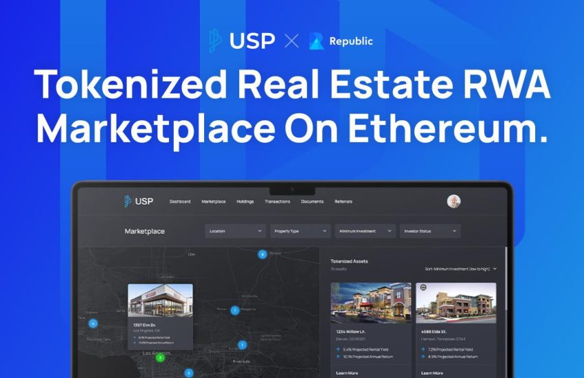 La USP de la plataforma inmobiliaria tokenizada basada en Ethereum se lanza en Republic