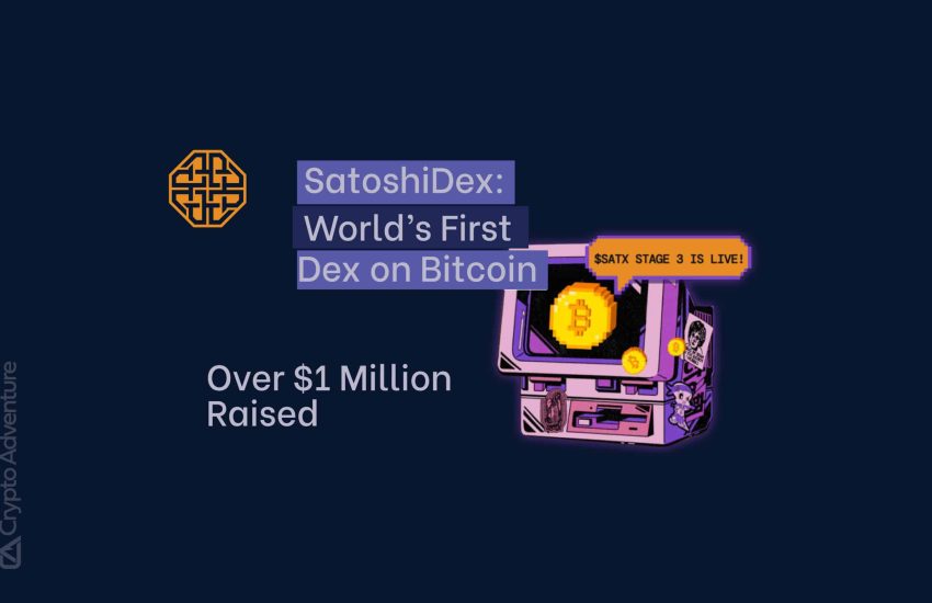 SatoshiDEX, el primer DEX del mundo en Bitcoin, ha recaudado más de $1 millón en preventa