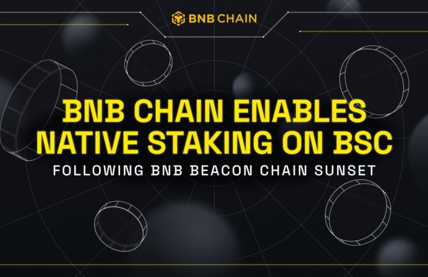 BNB Chain permitirá la participación nativa en BNB Smart Chain (BSC) luego del cese de Beacon Chain