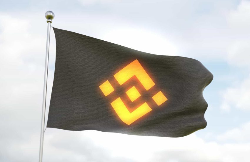 Binance-Coin-BNB-flag-waving-with-white-background