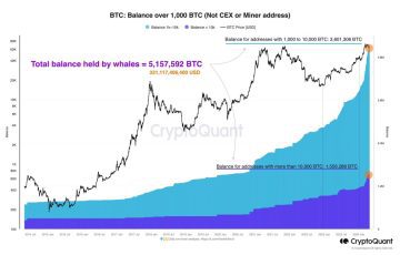 BTC whales accumulating