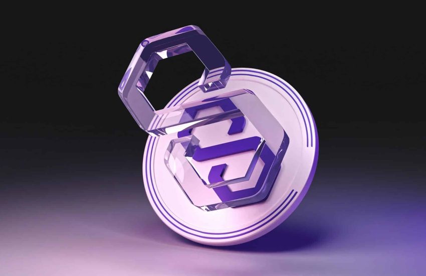 Polygon-MATIC-logo-on-dark-purple-background