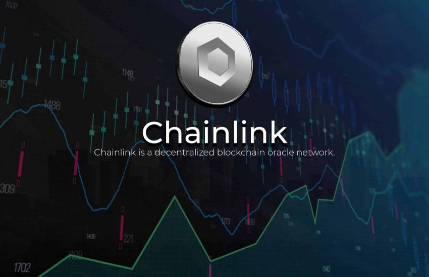 Chainlink-LINK-Oracles-with-trading-charts-background-