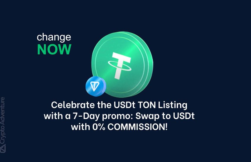 ChangeNOW anuncia la inclusión de la moneda estable USDT TON en su Exchange