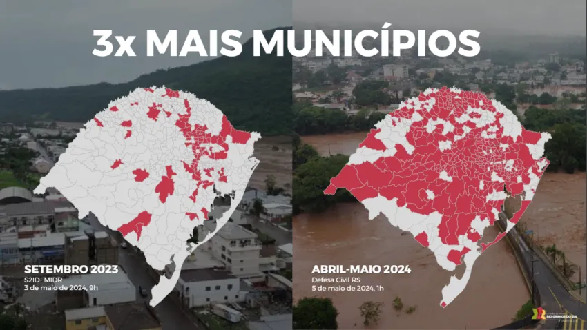 Fuente: Protección Civil de Rio Grande do Sul.