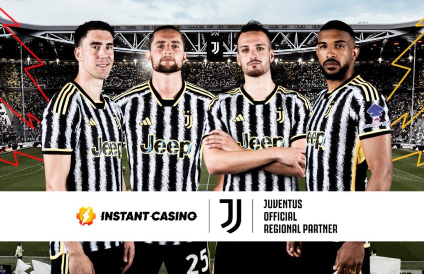 El nuevo sitio de casino en línea Instant Casino colabora con el equipo italiano de la Serie A Juventus FC