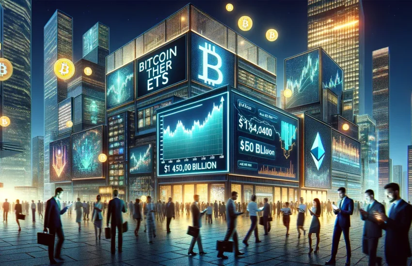 Los ETF de Bitcoin y Ether crecerán a $450 mil millones a medida que el precio de Bitcoin alcance los $150,000