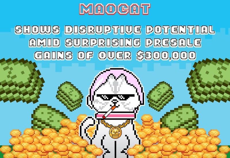 MAOCAT muestra potencial disruptivo en medio de sorprendentes ganancias de preventa de más de $300,000