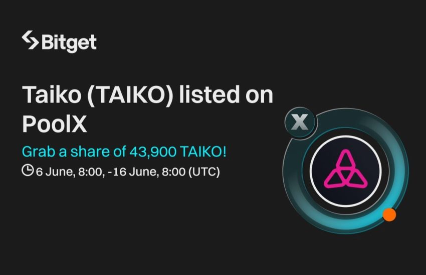 Bitget anuncia la inclusión de Taiko (TAIKO) en la plataforma de participación PoolX